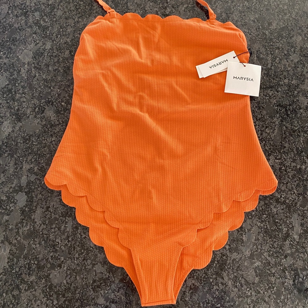 Marysia Santa Monica Maillot in Terracotta